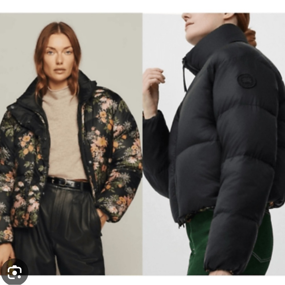 NWT Canada Goose x Reformation Lorita Reversible Puffer: Small